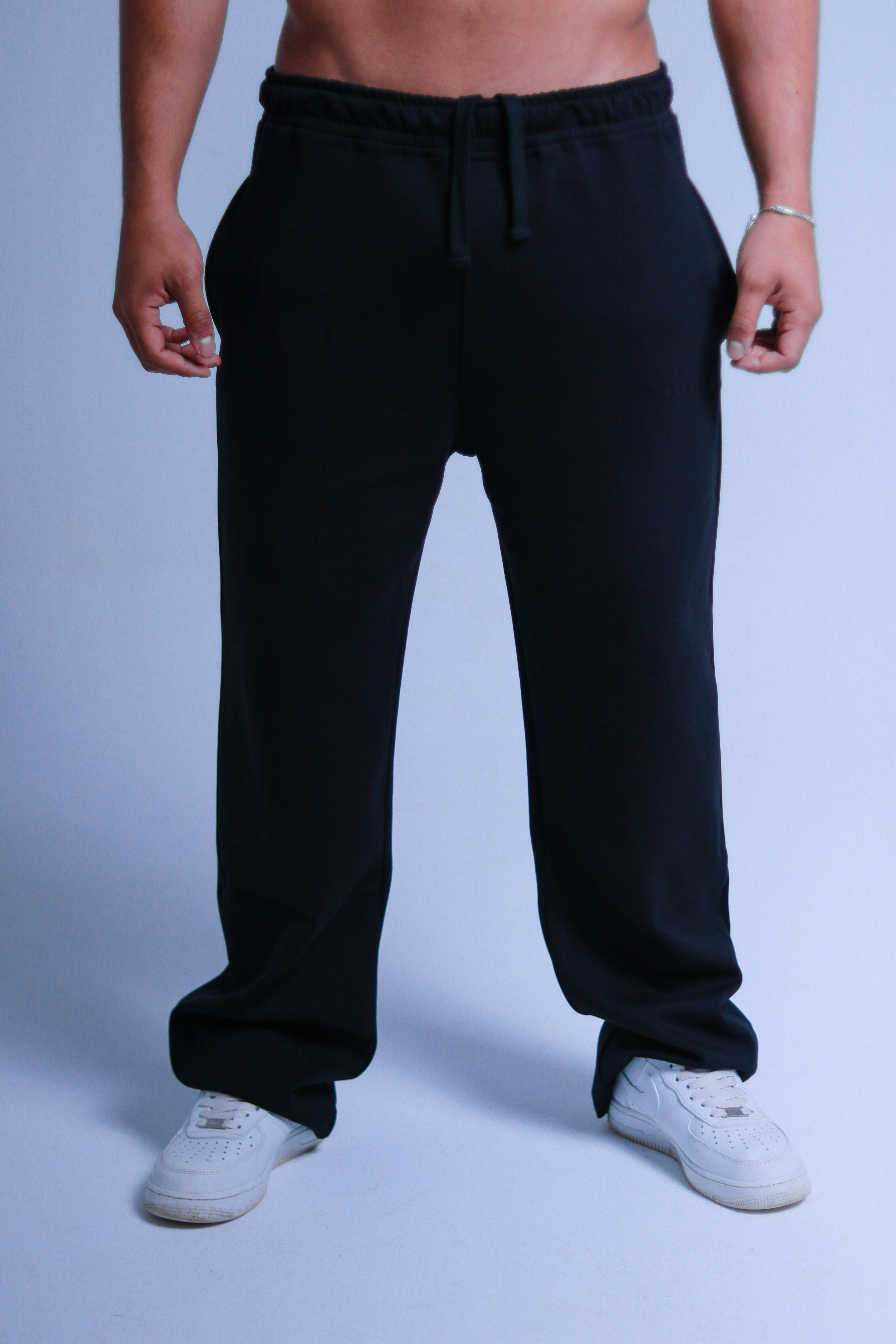QUIET / NOIR PANTS- BLACK