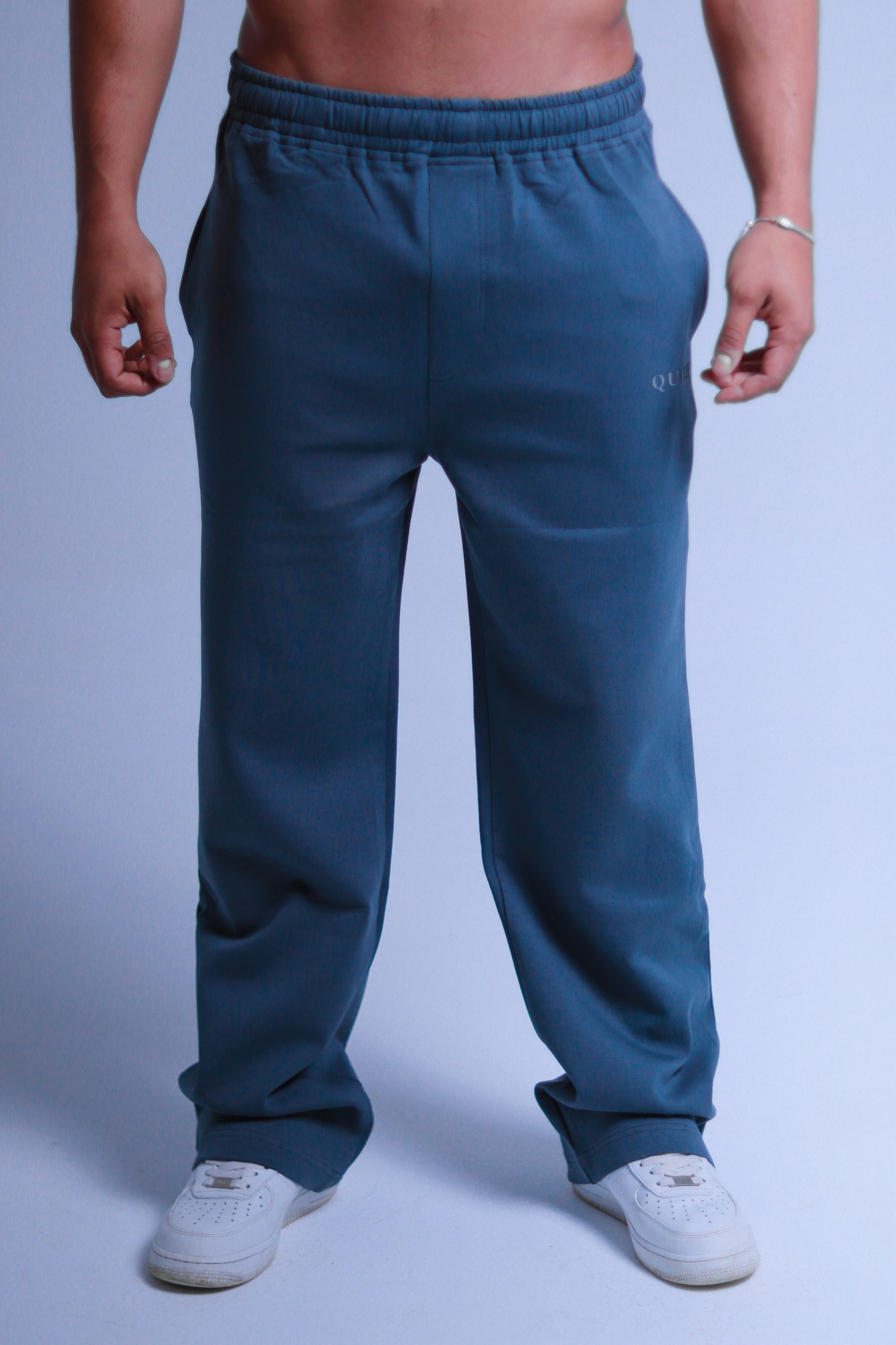 QUIET / IRON PANTS-iron gray