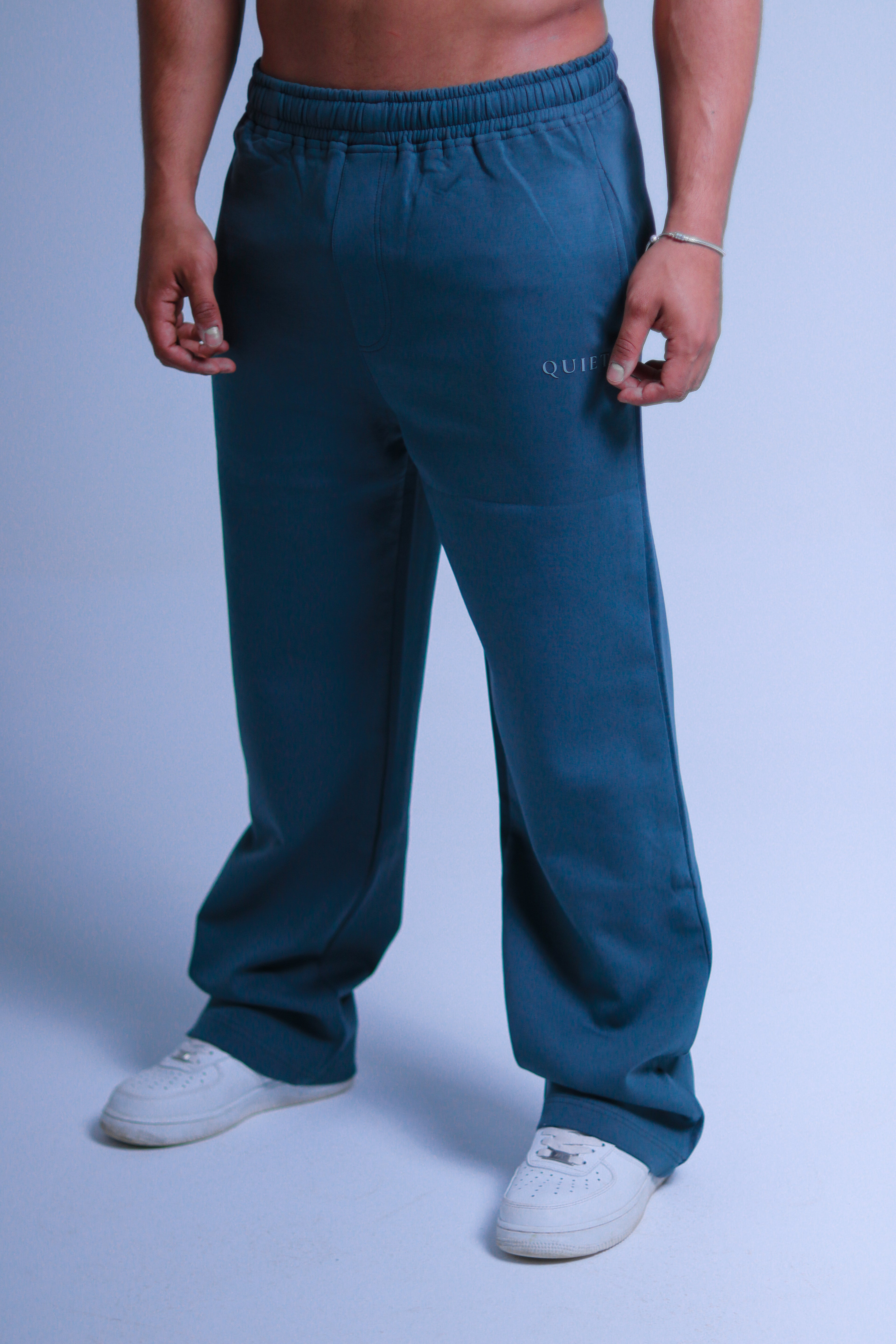 QUIET / IRON PANTS-iron gray