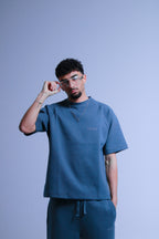 QUIET / IRON TEE-iron gray