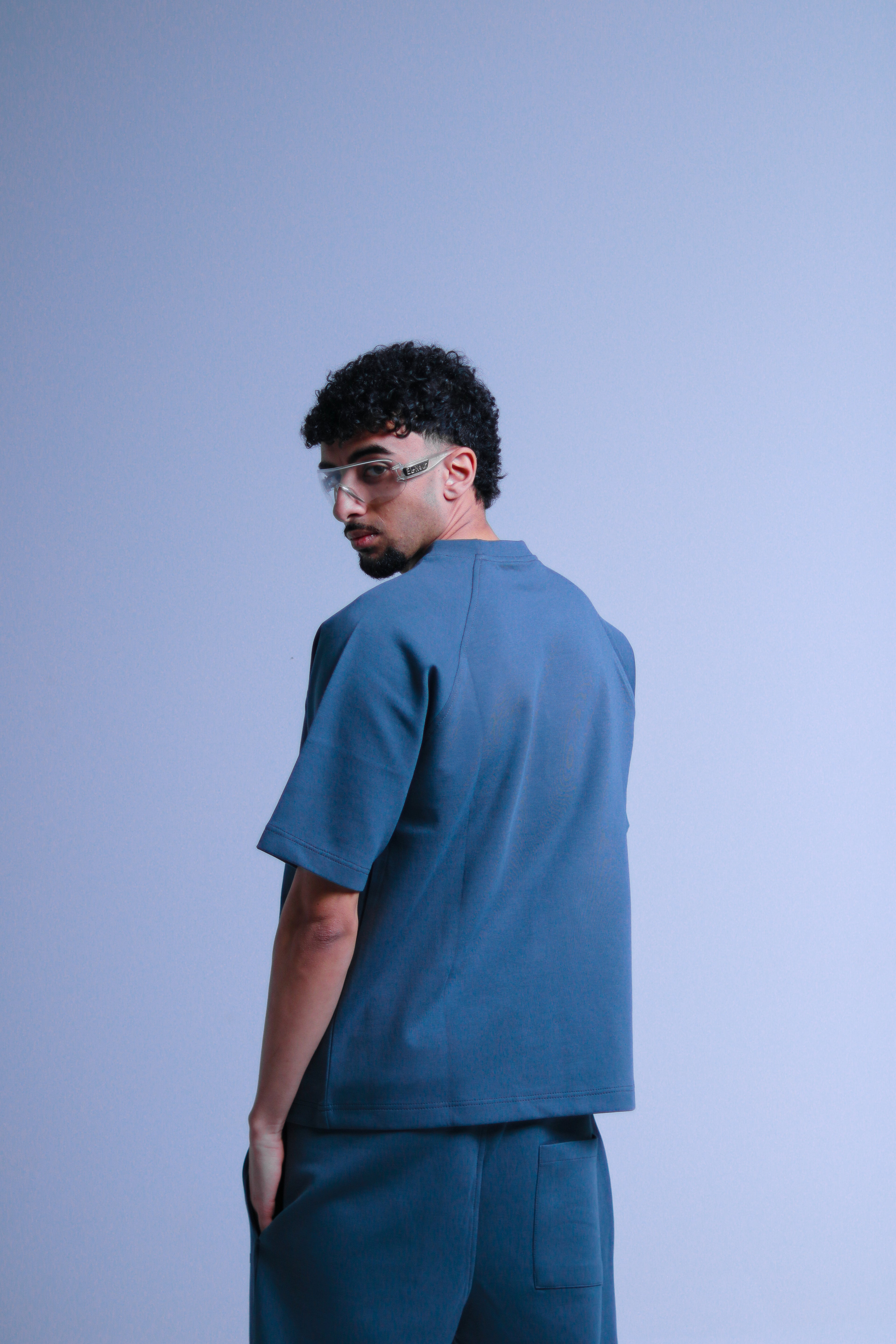 QUIET / IRON TEE-iron gray