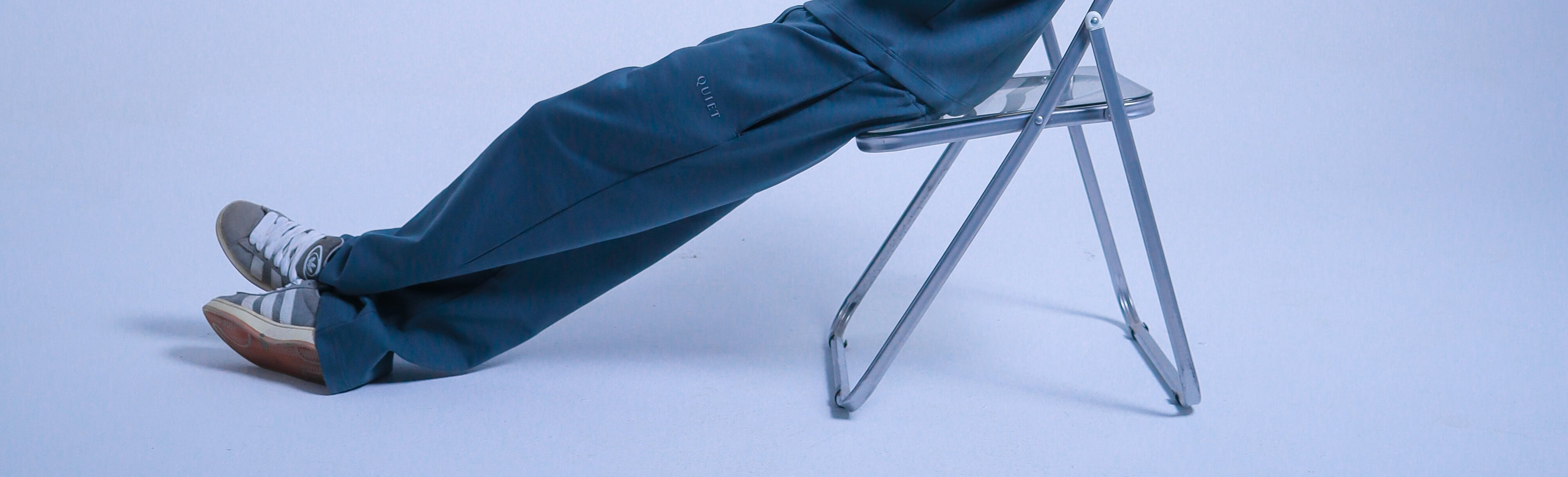 QUIET / IRON PANTS-iron gray
